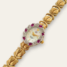 Load image into Gallery viewer, Vintage Jules Jürgensen Ladies Diamond and Ruby Cocktail Watch
