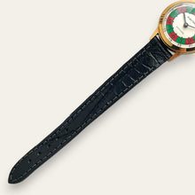 Load image into Gallery viewer, Vintage Electra Roulette Dial Watch | 1970s Swiss Mechanical, NOS

