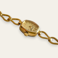 Load image into Gallery viewer, Vintage Roamer Cocktail Watch | 1970s Swiss Mechanical Gold Bracelet
