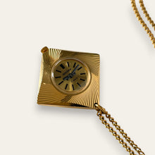 Load image into Gallery viewer, Vintage Sekonda Pendant Watch | 1970s Soviet Mechanical Necklace Boxed
