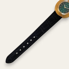 Load image into Gallery viewer, Vintage Atlantic Swiss Watch | Green Sunburst Dial 17-Jewel Mechanical NOS 1970s
