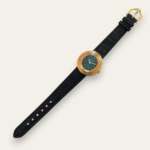 Load image into Gallery viewer, Vintage Atlantic Swiss Watch | Green Sunburst Dial 17-Jewel Mechanical NOS 1970s

