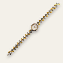 Load image into Gallery viewer, Vintage Seiko Lucent Two Tone Sculptural Dress Watch, Quartz
