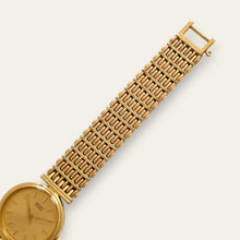 Load image into Gallery viewer, Seiko 1221-0120 Vintage Women's Watch – Gold-Plated Link Bracelet
