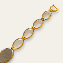 Load image into Gallery viewer, Vintage Lassale by Seiko Gold Crystal Bracelet Watch, Quartz
