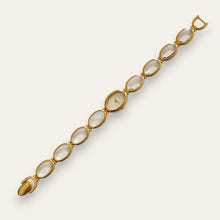Load image into Gallery viewer, Vintage Lassale by Seiko Gold Crystal Bracelet Watch, Quartz
