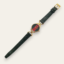 Load image into Gallery viewer, 1990s Vintage Gucci 6000L Quartz Watch - Sherry Web Dial
