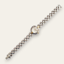 Load image into Gallery viewer, Seiko Tissé Two-Tone Ladies' Watch - Vintage 1990s Silver &amp; Gold Bracelet, Quartz
