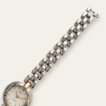 Load image into Gallery viewer, Seiko Tissé Two-Tone Ladies' Watch - Vintage 1990s Silver &amp; Gold Bracelet, Quartz
