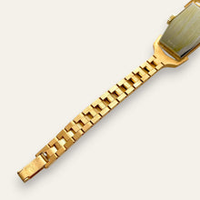 Load image into Gallery viewer, Vintage 1970s Vulcain Swiss Gold Mechanical Watch — Black Dial, NOS
