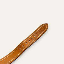 Load image into Gallery viewer, Vintage Hermès Kelly Watch, Gold Plated Padlock, Tan Leather Strap, Quartz

