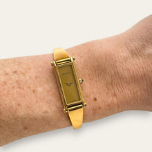 Load image into Gallery viewer, Vintage Gucci 1500L Bangle Watch - Gold Dial, Quartz
