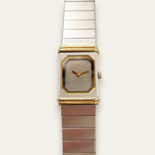 Load image into Gallery viewer, Rare YSL Reverso Watch | Vintage Two-Tone Reversible with Box 1990s
