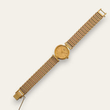Load image into Gallery viewer, Seiko 1221-0120 Vintage Women's Watch – Gold-Plated Link Bracelet
