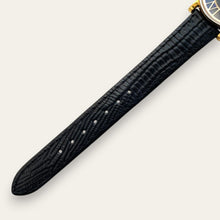 Load image into Gallery viewer, Vintage YSL 1990s Ladies Quartz Watch, Black Dial &amp; Gold Case
