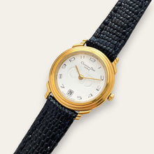 Load image into Gallery viewer, Vintage Christian Dior 1990s Ladies Watch White Dial CD Logo Gold Tone, Quartz
