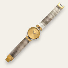 Load image into Gallery viewer, Vintage Christian Dior 3026 — 1990s Gold Dial Two-Tone Watch, Quartz
