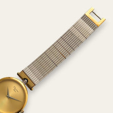 Load image into Gallery viewer, Vintage Christian Dior 3026 — 1990s Gold Dial Two-Tone Watch, Quartz
