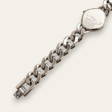 Load image into Gallery viewer, Vintage Seiko Chain Bracelet Watch for Women | Silver-Tone Curb Link, Quartz
