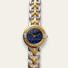 Load image into Gallery viewer, YSL Two-Tone Blue Dial Ladies' Watch - Vintage 1990s Yves Saint Laurent, Quartz
