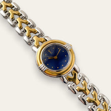 Load image into Gallery viewer, YSL Two-Tone Blue Dial Ladies' Watch - Vintage 1990s Yves Saint Laurent, Quartz
