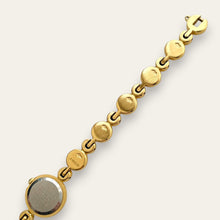Load image into Gallery viewer, Vintage Seiko Ruby Gold Plated Jewellery Watch Bubble Bracelet, Quartz
