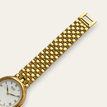 Load image into Gallery viewer, Vintage Seiko Gold-Plated Roman Numeral Quartz Watch, Bracelet
