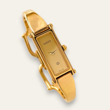 Load image into Gallery viewer, Vintage Gucci 1500 Bangle Watch - Gold Dial, Quartz
