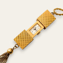 Load image into Gallery viewer, Vintage Peugeot Lipstick Pendant Watch Necklace — Hidden Dial, Mechanical
