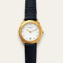Load image into Gallery viewer, Vintage Christian Dior 1990s Ladies Watch White Dial CD Logo Gold Tone, Quartz
