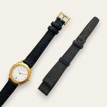 Load image into Gallery viewer, Vintage Christian Dior 1990s Ladies Watch White Dial CD Logo Gold Tone, Quartz
