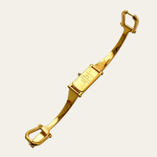 Load image into Gallery viewer, Vintage Gucci 1500L Bangle Watch - Gold Dial, Quartz
