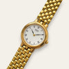 Vintage Seiko Gold-Plated Roman Numeral Quartz Watch, Bracelet
