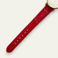 Load image into Gallery viewer, Vintage YSL 1990s Ladies Quartz Watch, White Dial &amp; Gold Case
