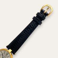 Load image into Gallery viewer, Vintage Cartier Must Vendôme Vermeil Watch, Opaline Dial, Blue Hands, Quartz
