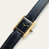 Must de Cartier Tank Vermeil — Black Dial, Mechanical, 1979