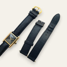 Load image into Gallery viewer, Must de Cartier Tank Vermeil — Black Dial, Mechanical, 1979
