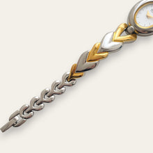Load image into Gallery viewer, Two-Tone Seiko Quartz Cocktail Watch, Oval Dial, 1990s
