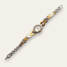 Load image into Gallery viewer, Two-Tone Seiko Quartz Cocktail Watch, Oval Dial, 1990s
