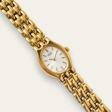 Load image into Gallery viewer, Vintage Seiko Gold-Tone Ladies' Watch | Full Set, Box &amp; Papers, Quartz
