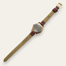Load image into Gallery viewer, Vintage Louifrey Moonphase Ladies' Gold-Tone Watch | White Dial, Quartz
