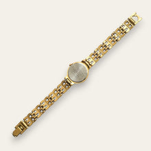 Load image into Gallery viewer, Vintage Seiko Gold-Plated Ladies' Watch, Woven Chain Bracelet — 1N00, Quartz
