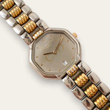 Load image into Gallery viewer, Vintage Two-Tone Christian Dior Ladies' Quartz Watch - Silver Octagon
