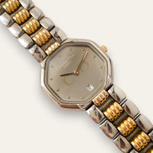 Load image into Gallery viewer, Vintage Two-Tone Christian Dior Ladies' Quartz Watch - Silver Octagon
