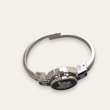 Load image into Gallery viewer, Vintage André Mouche Peek-a-Boo Quartz Cocktail Watch, Burgundy, 1999
