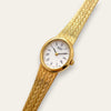 Vintage Ladies' Gold-Plated Seiko Quartz Watch - Oval Dial