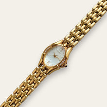 Load image into Gallery viewer, Vintage Seiko Ladies' Gold-Plated Quartz Watch, Mother of Pearl Dial
