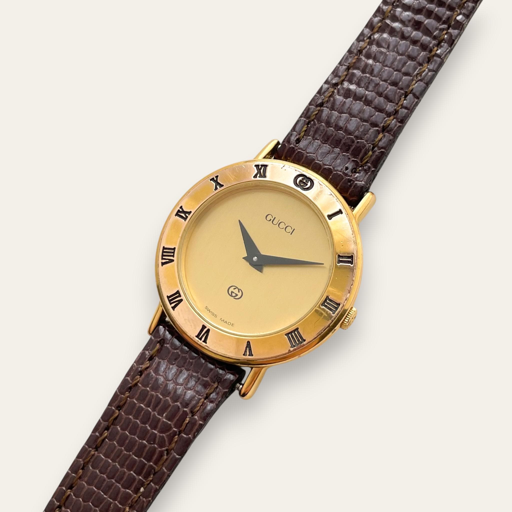 Karl Lagerfeld Optik Gold Faceted Bezel Black Leather Watch KL4002 Karl Lagerfeld KL1825 Vanessa Black Dial Black Leather  main image 2
