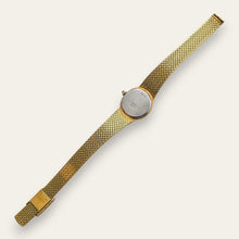 Load image into Gallery viewer, Vintage Favre-Leuba Geneve Quartz Lapis Blue Dial Cocktail Watch
