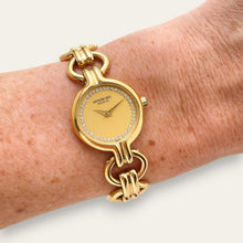 Load image into Gallery viewer, Vintage Raymond Weil 9828 18k Gold Plated Ladies Watch
